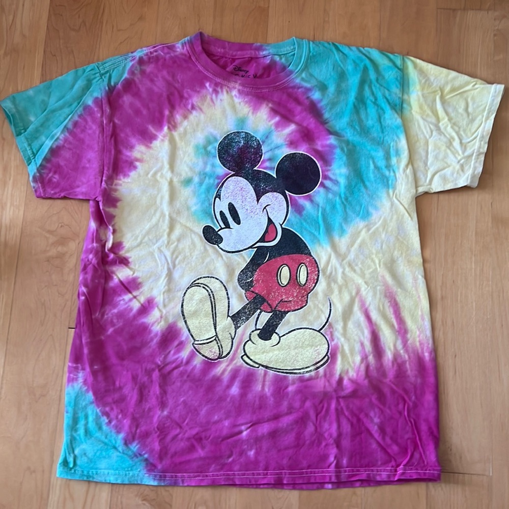 Disney Mickey Mouse Tie Dye Shirt